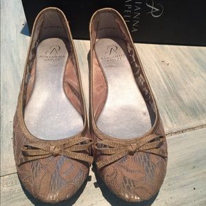 Adrianna Papell Sage Nude Sophie Flats